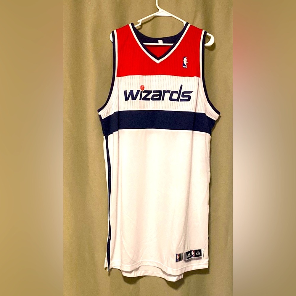 Adidas 2012 Washington Wizards Team Issued Pro Model Blank Jersey  Size 4XL4